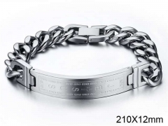 HY Wholesale Steel Stainless Steel 316L Bracelets-HY0091B060