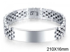 HY Wholesale Steel Stainless Steel 316L Bracelets-HY0091B071