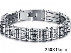 HY Wholesale Steel Stainless Steel 316L Bracelets-HY0091B122