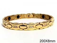 HY Wholesale Steel Stainless Steel 316L Bracelets-HY0087B092