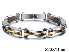 HY Wholesale Steel Stainless Steel 316L Bracelets-HY0091B120
