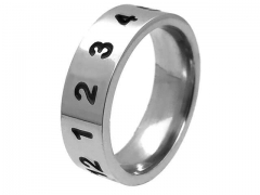 HY Wholesale Rings 316L Stainless Steel Hot Sale Rings-HY0093R128