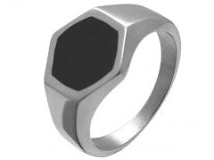HY Wholesale Rings 316L Stainless Steel Hot Sale Rings-HY0093R004