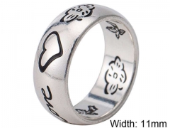 HY Wholesale Rings 316L Stainless Steel Hot Sale Rings-HY0088R066