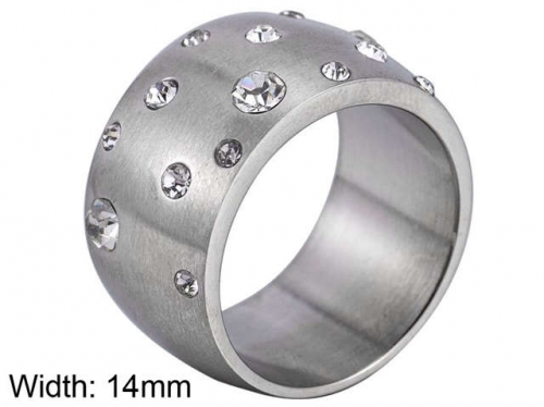 HY Wholesale Rings 316L Stainless Steel Hot Sale Rings-HY0088R060