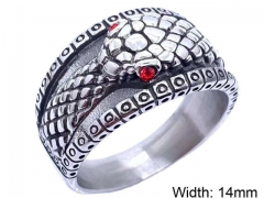 HY Wholesale Rings 316L Stainless Steel Fashion Rings-HY0089R013