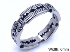 HY Wholesale Rings 316L Stainless Steel Hot Sale Rings-HY0089R021