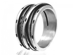 HY Wholesale Rings 316L Stainless Steel Hot Sale Rings-HY0093R136