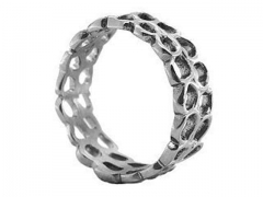 HY Wholesale Rings 316L Stainless Steel Hot Sale Rings-HY0093R027