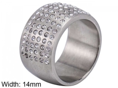 HY Wholesale Rings 316L Stainless Steel Hot Sale Rings-HY0088R073