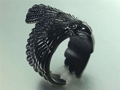 HY Wholesale Rings 316L Stainless Steel Fashion Rings-HY0085R016