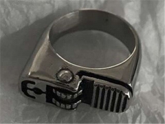 HY Wholesale Rings 316L Stainless Steel Hot Sale Rings-HY0093R039