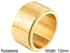 HY Wholesale Rings 316L Stainless Steel Hot Sale Rings-HY0088R016