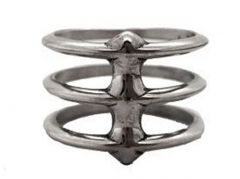 HY Wholesale Rings 316L Stainless Steel Hot Sale Rings-HY0093R077