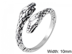 HY Wholesale Rings 316L Stainless Steel Fashion Rings-HY0088R007