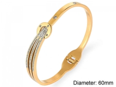 HY Wholesale Bangles Stainless Steel 316L Fashion Bangles-HY0090B0916
