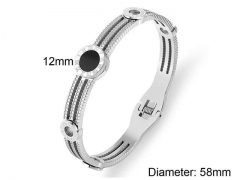 HY Wholesale Bangles Stainless Steel 316L Fashion Bangles-HY0090B0753