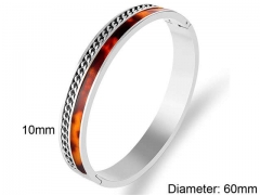 HY Wholesale Bangles Stainless Steel 316L Fashion Bangles-HY0090B0759