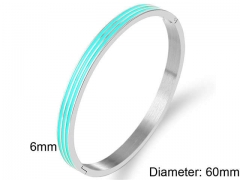 HY Wholesale Bangles Stainless Steel 316L Fashion Bangles-HY0090B0245
