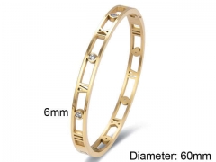 HY Wholesale Bangles Stainless Steel 316L Fashion Bangles-HY0090B0275