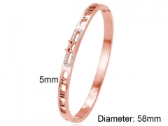 HY Wholesale Bangles Stainless Steel 316L Fashion Bangles-HY0090B0374