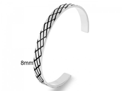 HY Wholesale Bangles Stainless Steel 316L Fashion Bangles-HY0090B0762