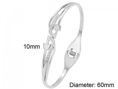 HY Wholesale Bangles Stainless Steel 316L Fashion Bangles-HY0090B0384