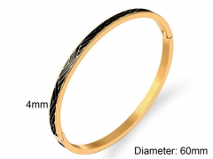 HY Wholesale Bangles Stainless Steel 316L Fashion Bangles-HY0090B1124