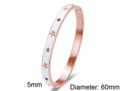 HY Wholesale Bangles Stainless Steel 316L Fashion Bangles-HY0090B0074