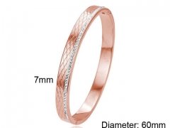 HY Wholesale Bangles Stainless Steel 316L Fashion Bangles-HY0090B0571