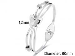 HY Wholesale Bangles Stainless Steel 316L Fashion Bangles-HY0090B0420