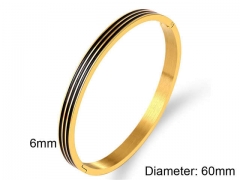 HY Wholesale Bangles Stainless Steel 316L Fashion Bangles-HY0090B0240