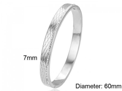 HY Wholesale Bangles Stainless Steel 316L Fashion Bangles-HY0090B0572