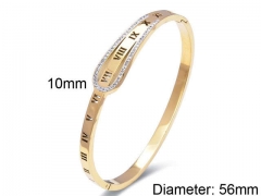HY Wholesale Bangles Stainless Steel 316L Fashion Bangles-HY0090B0052