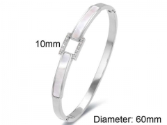 HY Wholesale Bangles Stainless Steel 316L Fashion Bangles-HY0090B0036