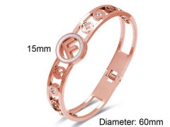 HY Wholesale Bangles Stainless Steel 316L Fashion Bangles-HY0090B0210