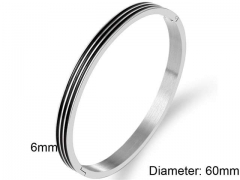 HY Wholesale Bangles Stainless Steel 316L Fashion Bangles-HY0090B0246