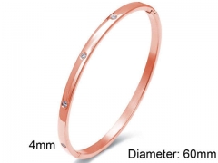 HY Wholesale Bangles Stainless Steel 316L Fashion Bangles-HY0090B0091