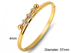 HY Wholesale Bangles Stainless Steel 316L Fashion Bangles-HY0090B0886