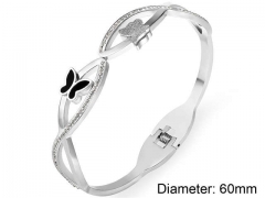 HY Wholesale Bangles Stainless Steel 316L Fashion Bangles-HY0090B0232