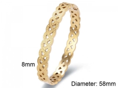 HY Wholesale Bangles Stainless Steel 316L Fashion Bangles-HY0090B0269