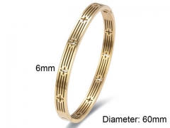 HY Wholesale Bangles Stainless Steel 316L Fashion Bangles-HY0090B0296
