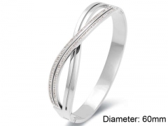 HY Wholesale Bangles Stainless Steel 316L Fashion Bangles-HY0090B0444