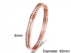 HY Wholesale Bangles Stainless Steel 316L Fashion Bangles-HY0090B0288