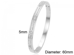 HY Wholesale Bangles Stainless Steel 316L Fashion Bangles-HY0090B0387