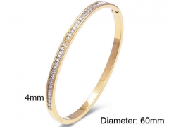 HY Wholesale Bangles Stainless Steel 316L Fashion Bangles-HY0090B0325