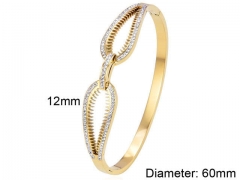 HY Wholesale Bangles Stainless Steel 316L Fashion Bangles-HY0090B0382