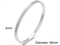 HY Wholesale Bangles Stainless Steel 316L Fashion Bangles-HY0090B0341