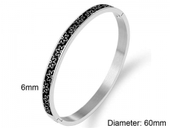 HY Wholesale Bangles Stainless Steel 316L Fashion Bangles-HY0090B1142