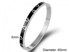 HY Wholesale Bangles Stainless Steel 316L Fashion Bangles-HY0090B0676